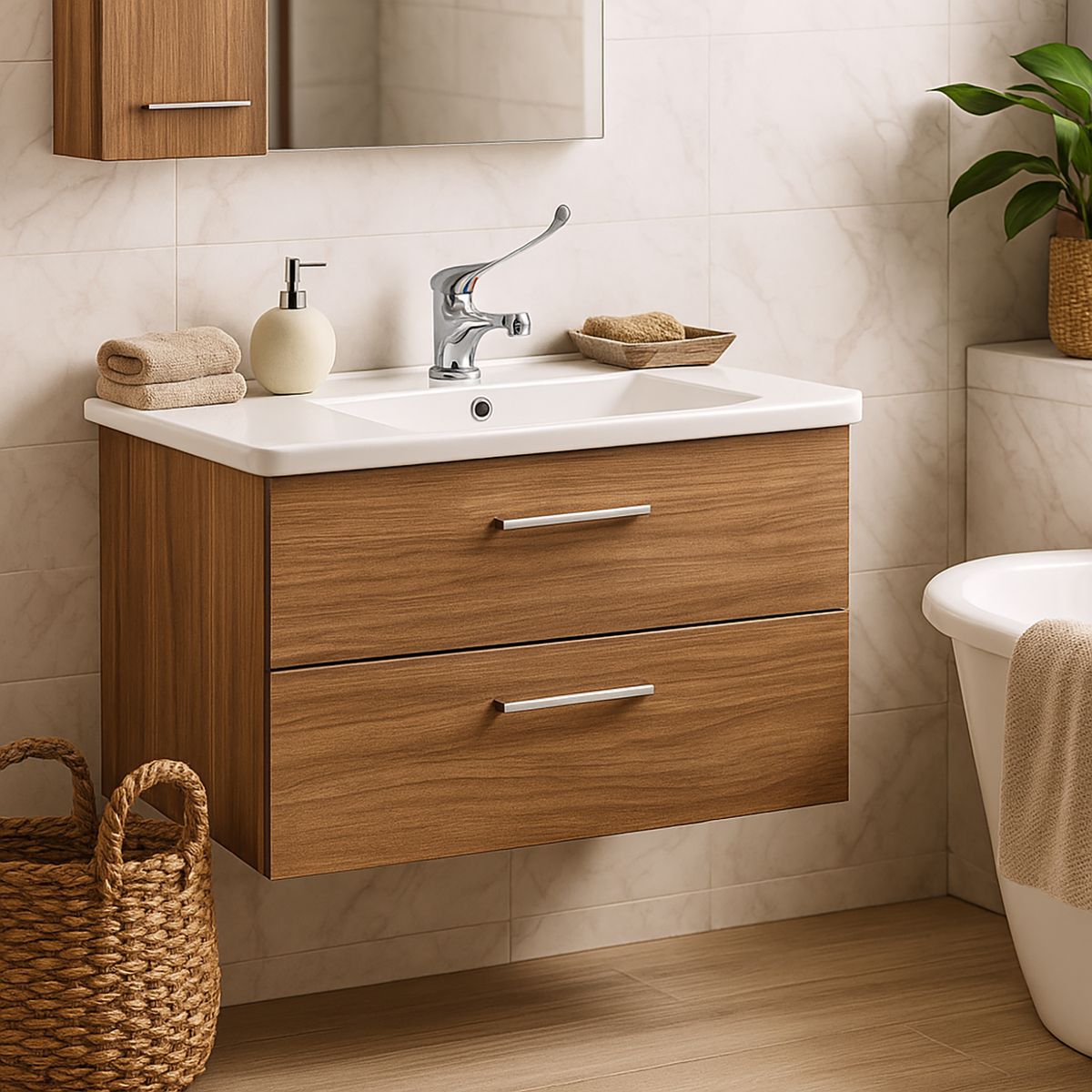 DUSCHY - Monomando Bast Manilla  Cromado