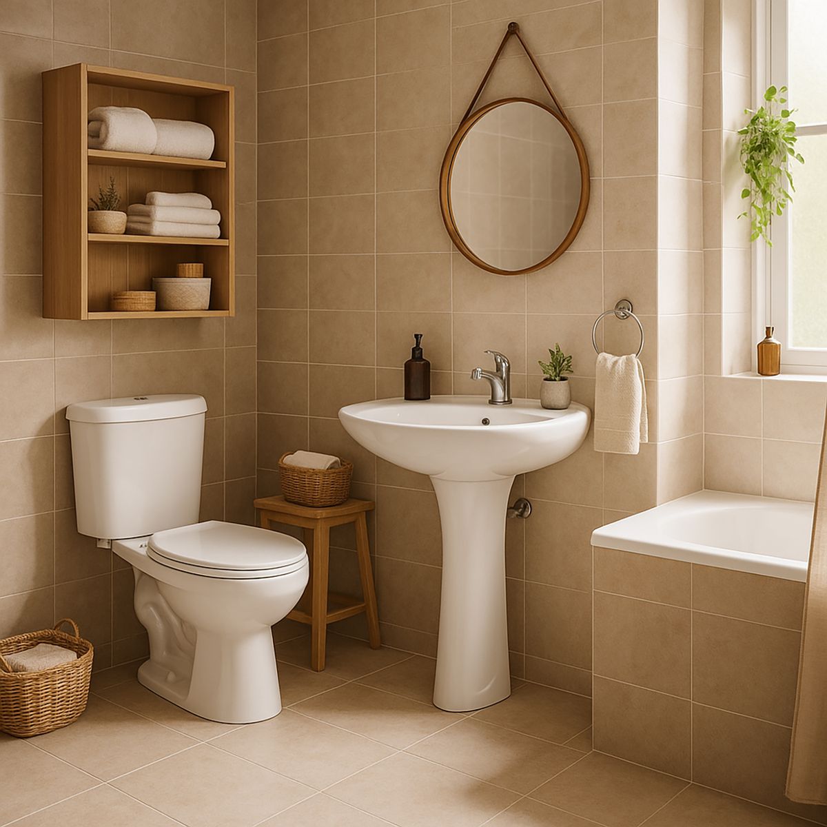 DUSCHY - Sala de Baño 30,5 cm 6 l Eko