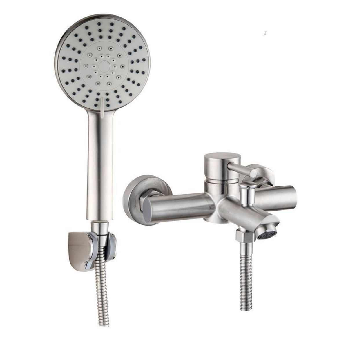 ARROW - Monomando Tina Ducha Stal Gris Metálico