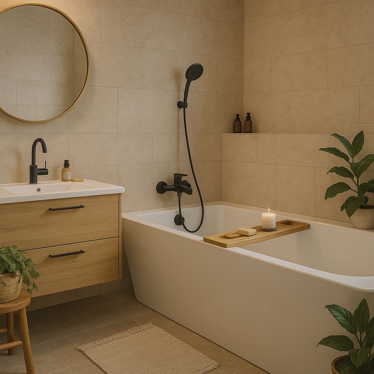 DUSCHY - Monomando Tina Kalmar Matte Black