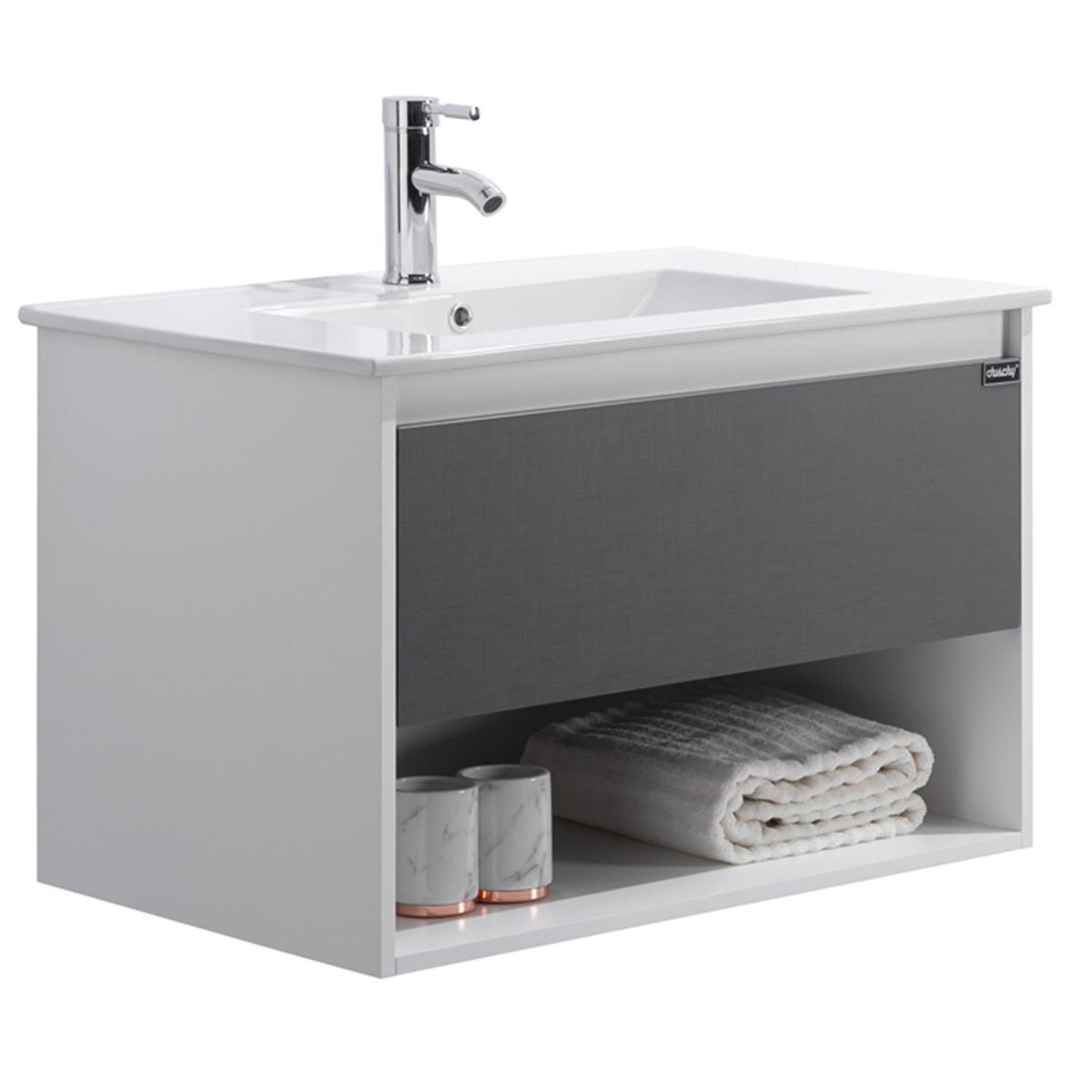 DUSCHY - Mueble Baño Siri Blanco 75x45x45 cm