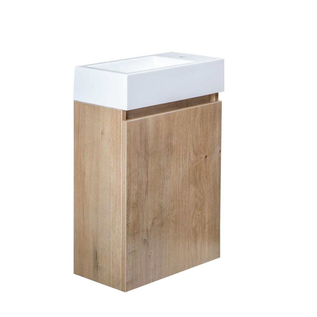 DUSCHY - Mueble Baño Gunnar Nogal Tierra 40x62x22 cm