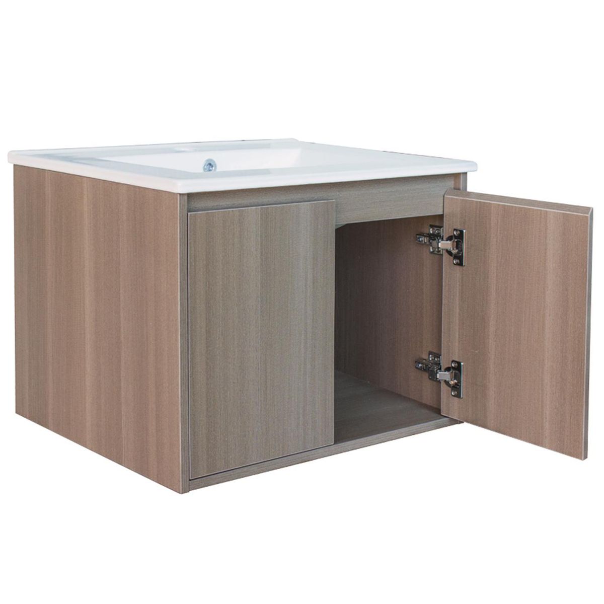 DUSCHY - Mueble Baño Estocolmo Nogal 45x45x60 cm
