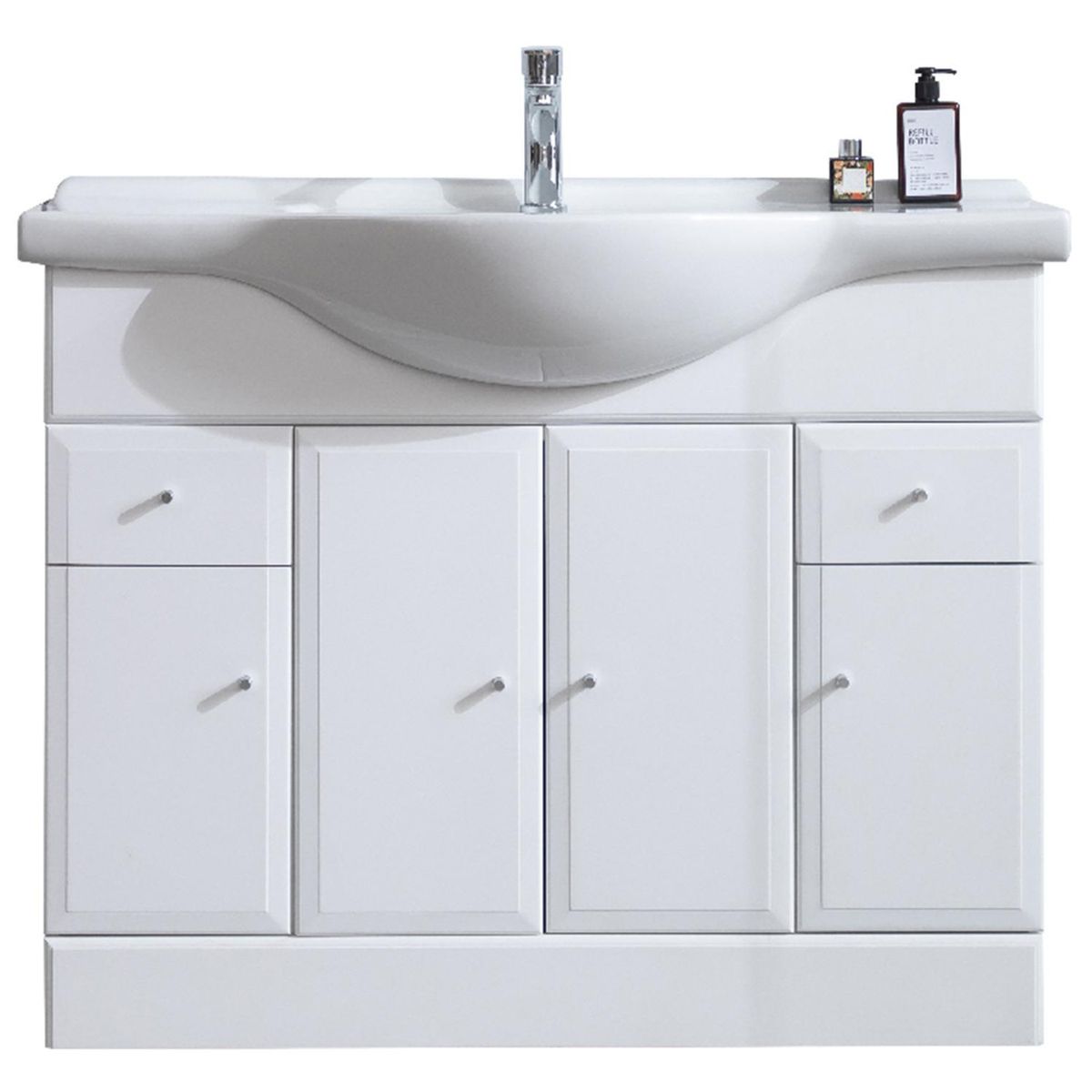 DUSCHY - Mueble Baño Kalla Blanco Soft 105x87x46 cm