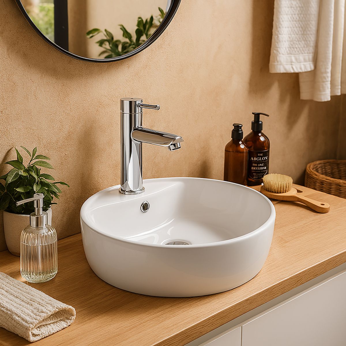 DUSCHY - Monomando Lavamanos Stal Cromado