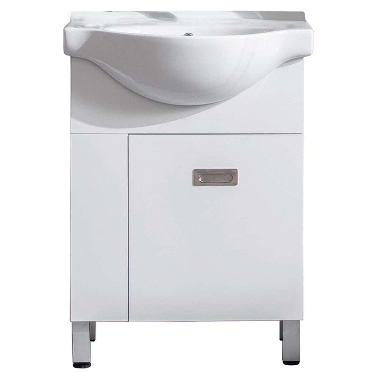 DUSCHY - Mueble Baño Malmo Blanco Soft 48x87x61 cm