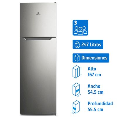 Mademsa Refrigerador Top Freezer No Frost 247 Litros Altus