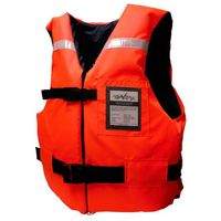 Chaleco Salvavidas Costero sin Cuello Naranjo Talla Única