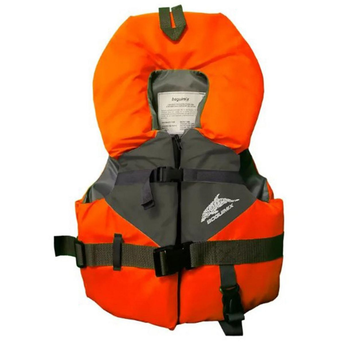 AQUAPLAST - Chaleco Salvavidas Infantil Naranjo 8 a 10 Años