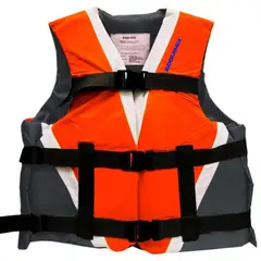AQUAPLAST - Chaleco Salvavidas Adulto Naranjo S