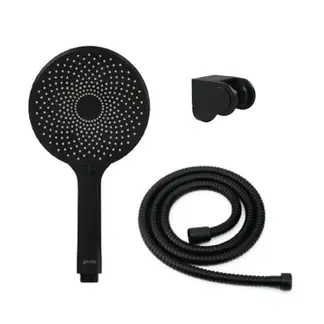 STRETTO - Juego de Ducha Stilo Negro Mate