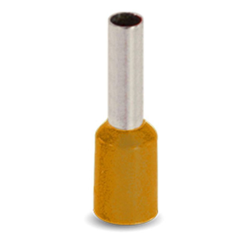 LEXO - Ferrul naranjo para cable calibre 12AWG 100 unidades