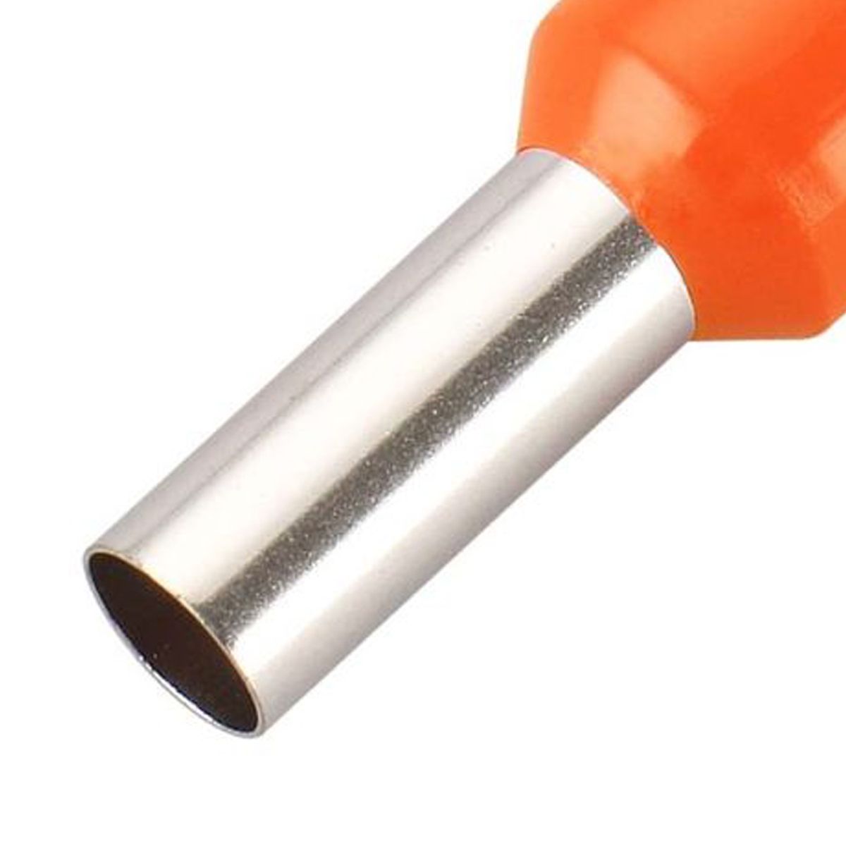 LEXO - Ferrul naranjo para cable calibre 12AWG 100 unidades