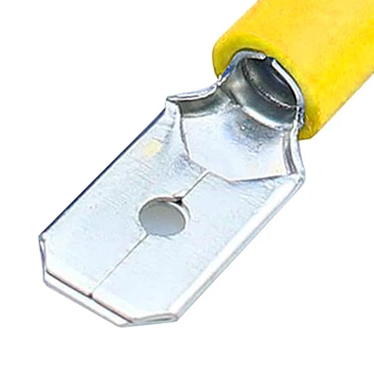 LEXO - Terminal macho media para cables calibre 10-12AWG 50 unidades