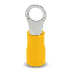 LEXO - Terminal tipo anillo para cables calibre 10-12AWG 4,3mm 50 unidades