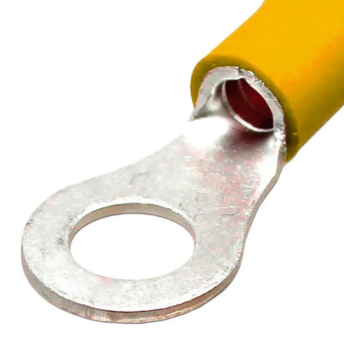 LEXO - Terminal tipo anillo para cables calibre 10-12AWG 4,3mm 50 unidades