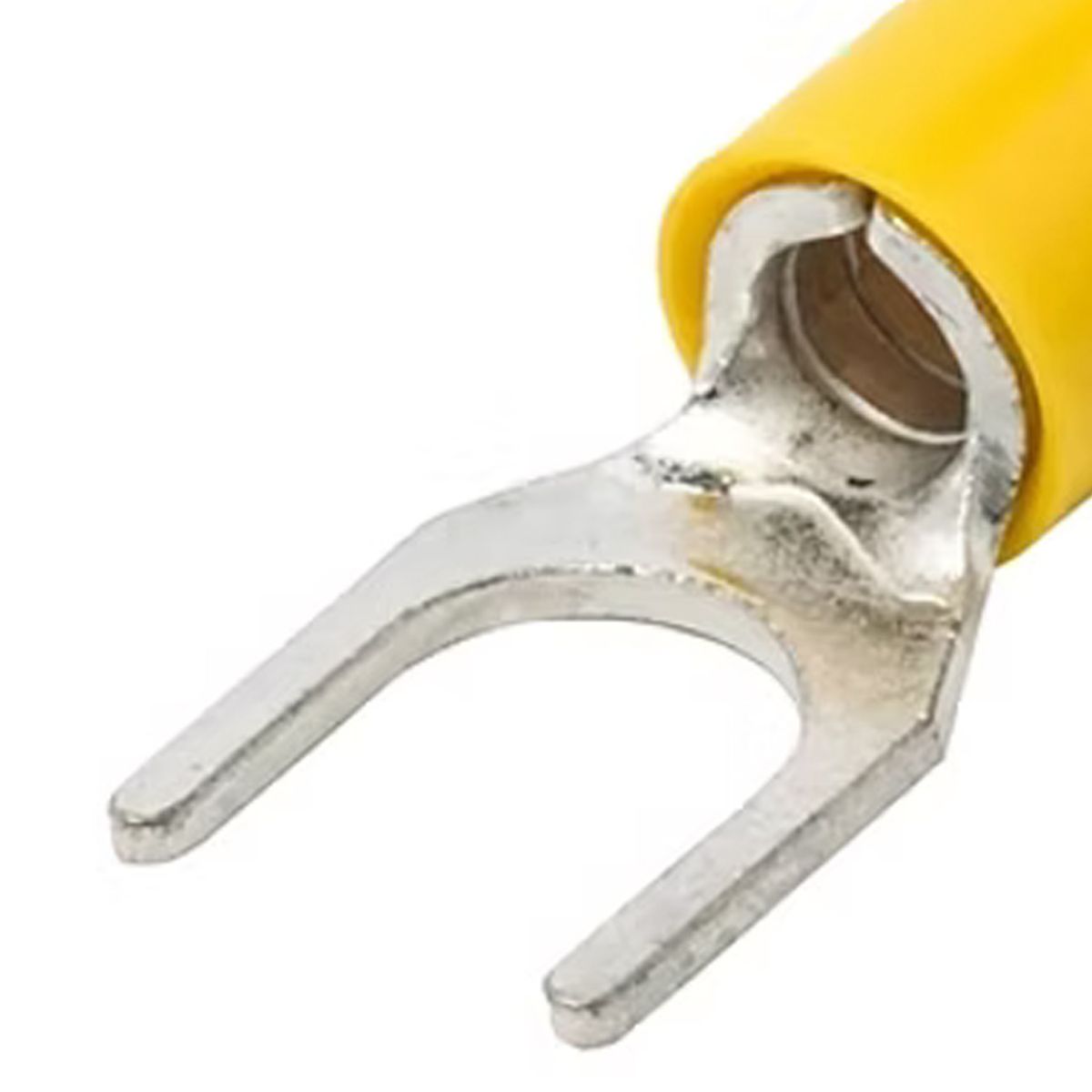 LEXO - Terminal tipo horquilla para cables calibre 10-12AWG 4,3mm 50 unidades