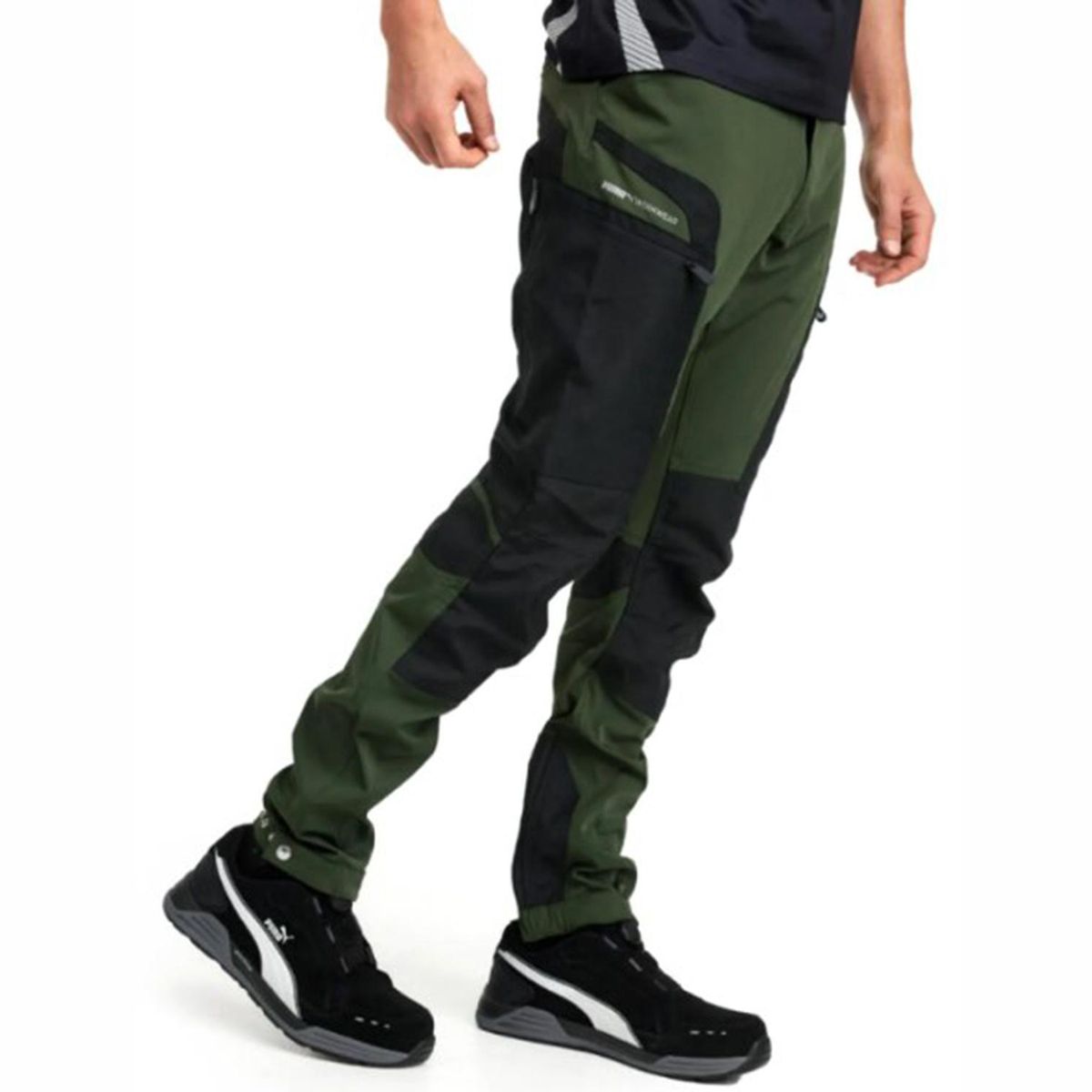PUMA WORKWEAR - Pantalón Outdoor talla S verde