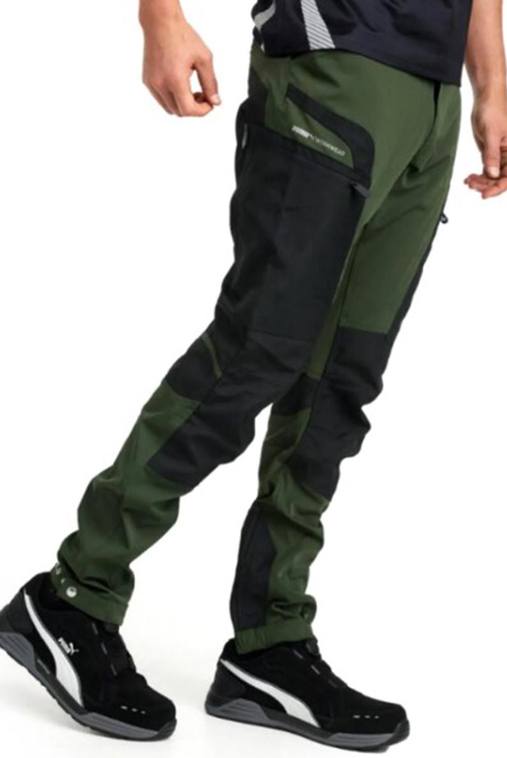 PUMA WORKWEAR - Pantalón Outdoor talla XL verde