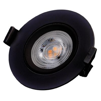 Imagen 2 del producto Foco Empotrado Led Basculante Metal Negro