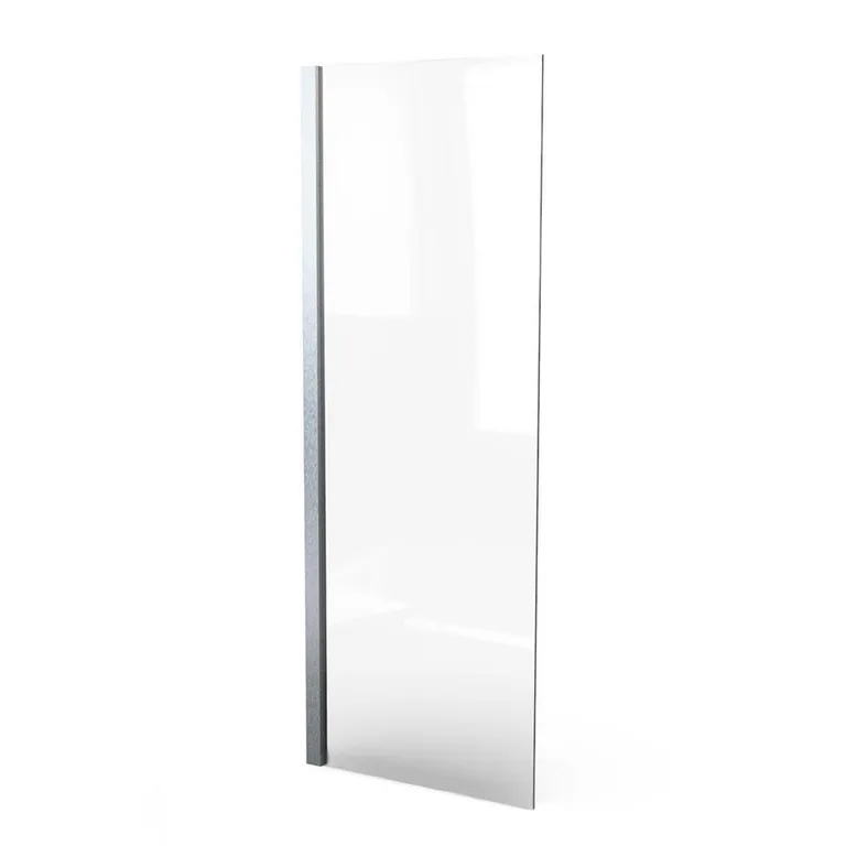 Mampara Fija 80 x 185 cm Vidrio Templado