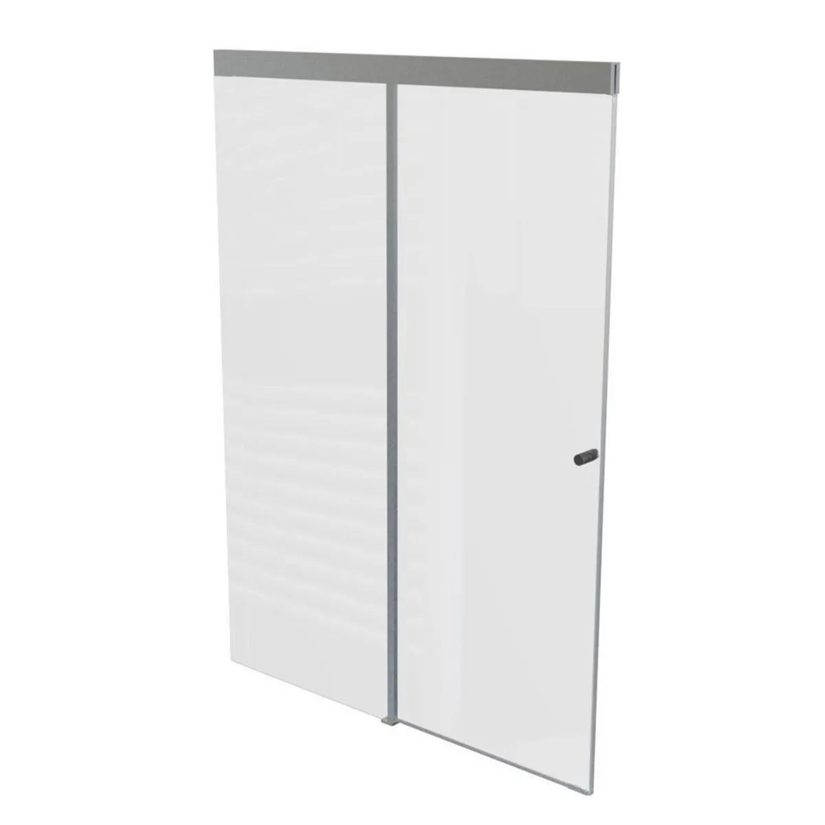 STRETTO - Mampara Corredera 150 x 185 cm Vidrio Templado