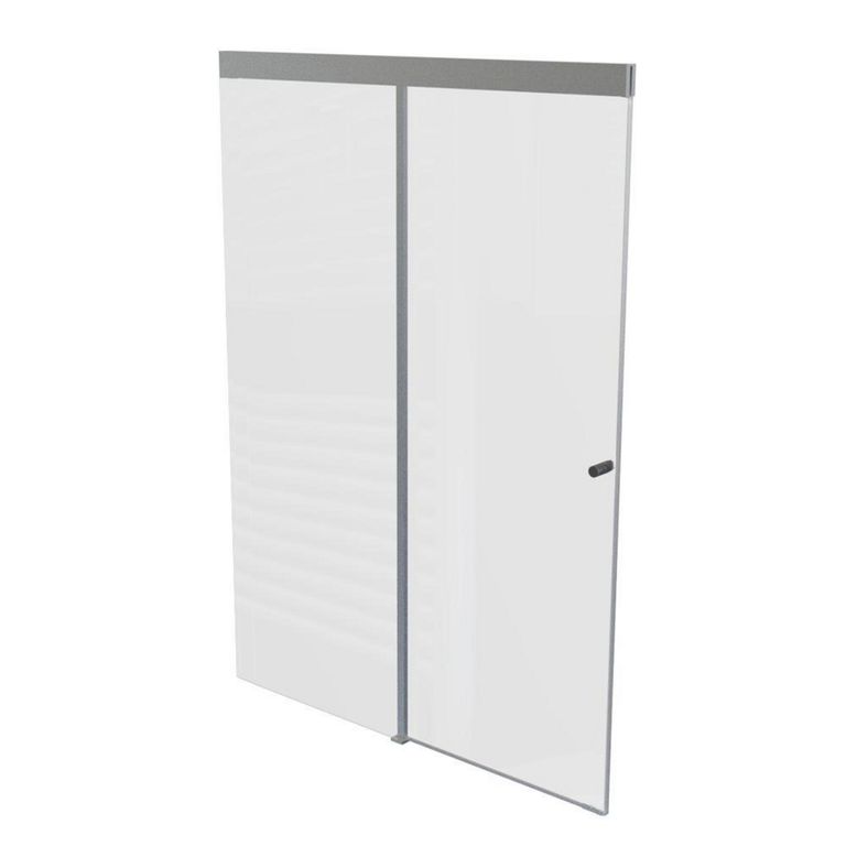 Mampara Corredera 160 x 185 cm Vidrio Templado