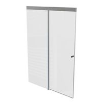 Mampara Corredera 160 x 185 cm Vidrio Templado