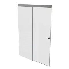 STRETTO - Mampara Corredera 130 x 185 cm Vidrio Templado