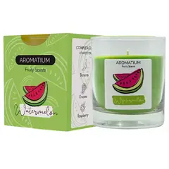 undefined - Vela vidrio Fruity Scents, watermelon sandia 9x8cm