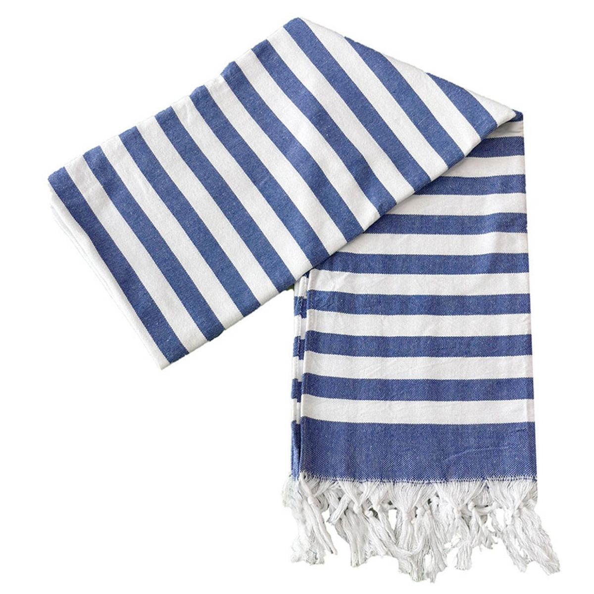 SELIN - Toalla Turca Senay 240 gr Algodón 100x180 cm Azul