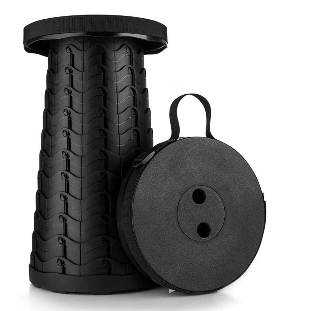 PRO OUTDOOR - Piso Plegable Negro