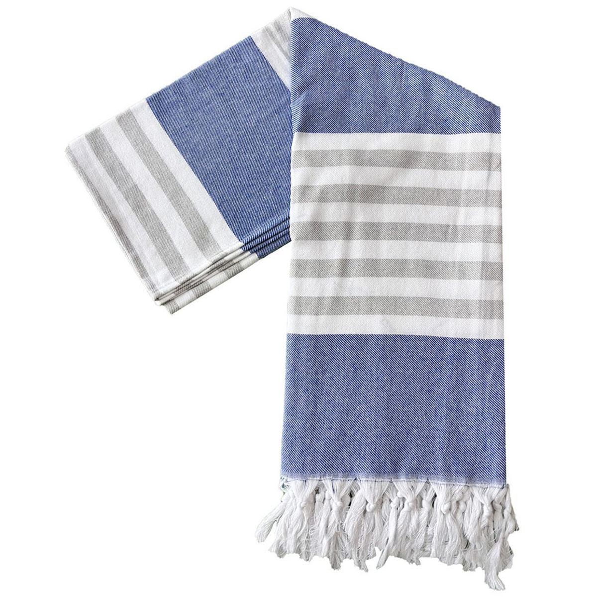 SELIN - Toalla Turca Ceren 240 gr Algodón 100x180 cm Azul