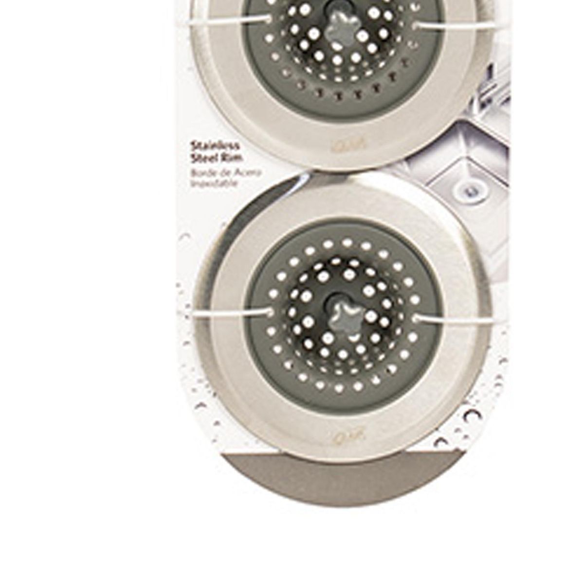 GLAD - Set 2 coladores lavaplatos gris