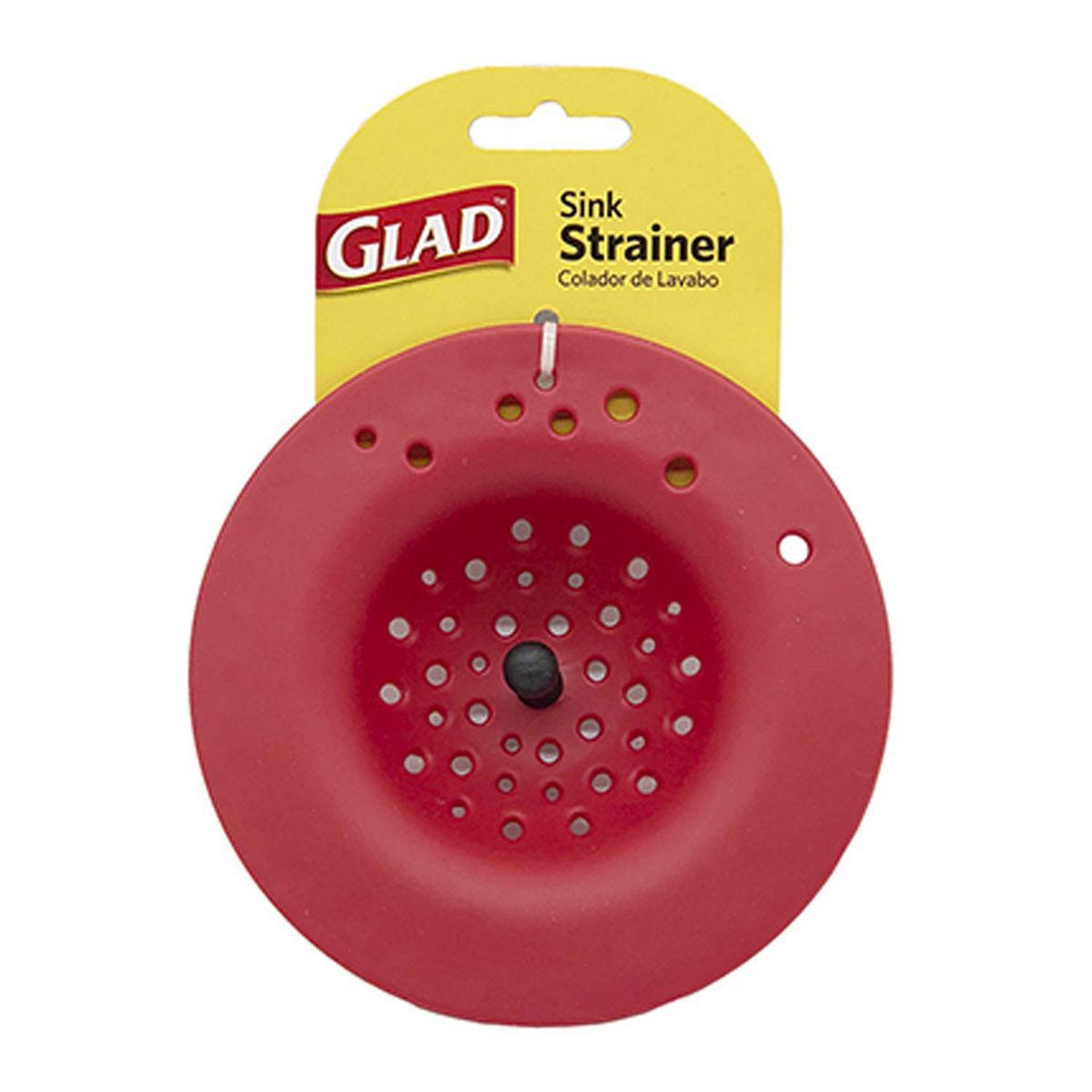 GLAD - Colador lavaplatos rojo