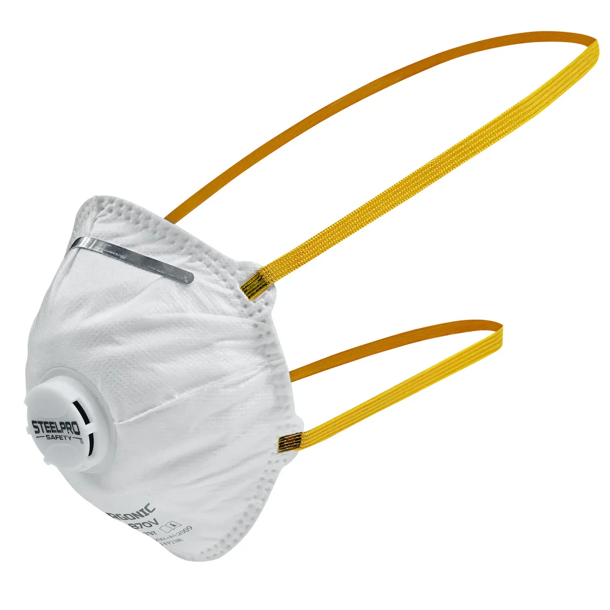 STEELPRO - Pack mascarillas 2 un 2870V FFP2 con valvula
