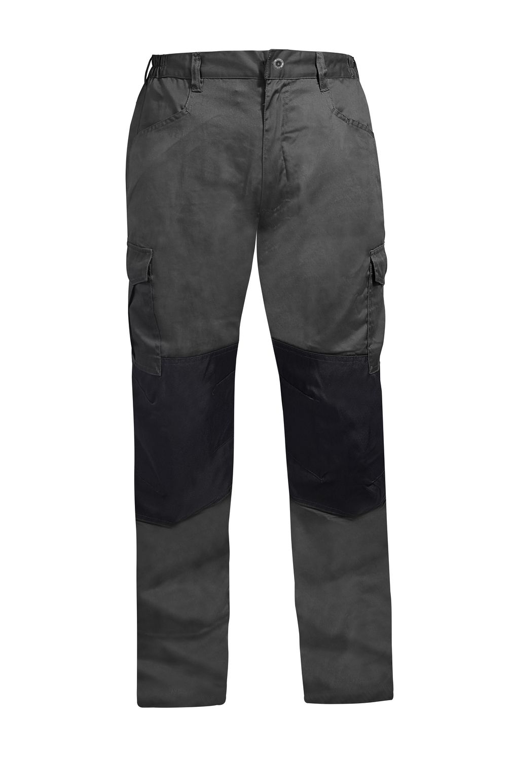 BAUKER - Pantalon cargo gris talla M