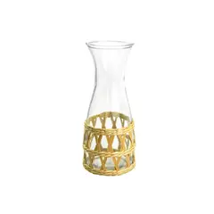 DECO EXPRESS - Jarra de Vidrio 1000 ml Campestre Transparente