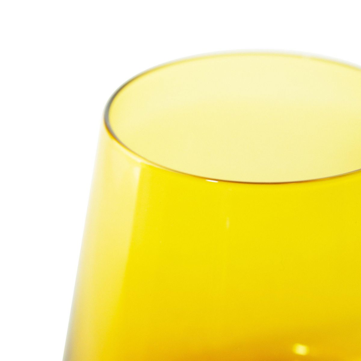 DECO EXPRESS - Vaso de vidrio 460 ml Valeria ambar