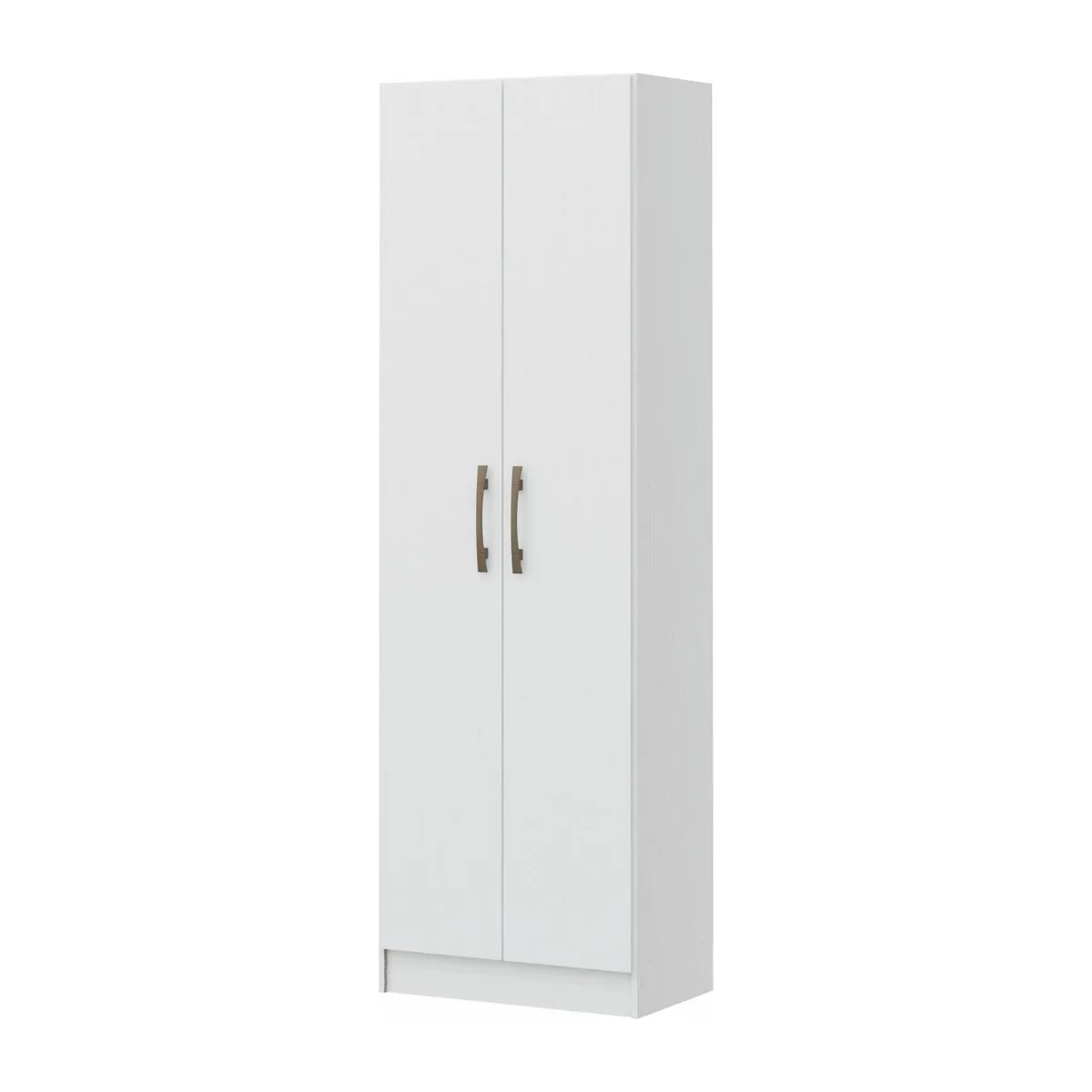 VEKKAHOME - Clóset Queen 2 Puerta(s) 5 Repisa(s) 55xx33,5 cm Blanco