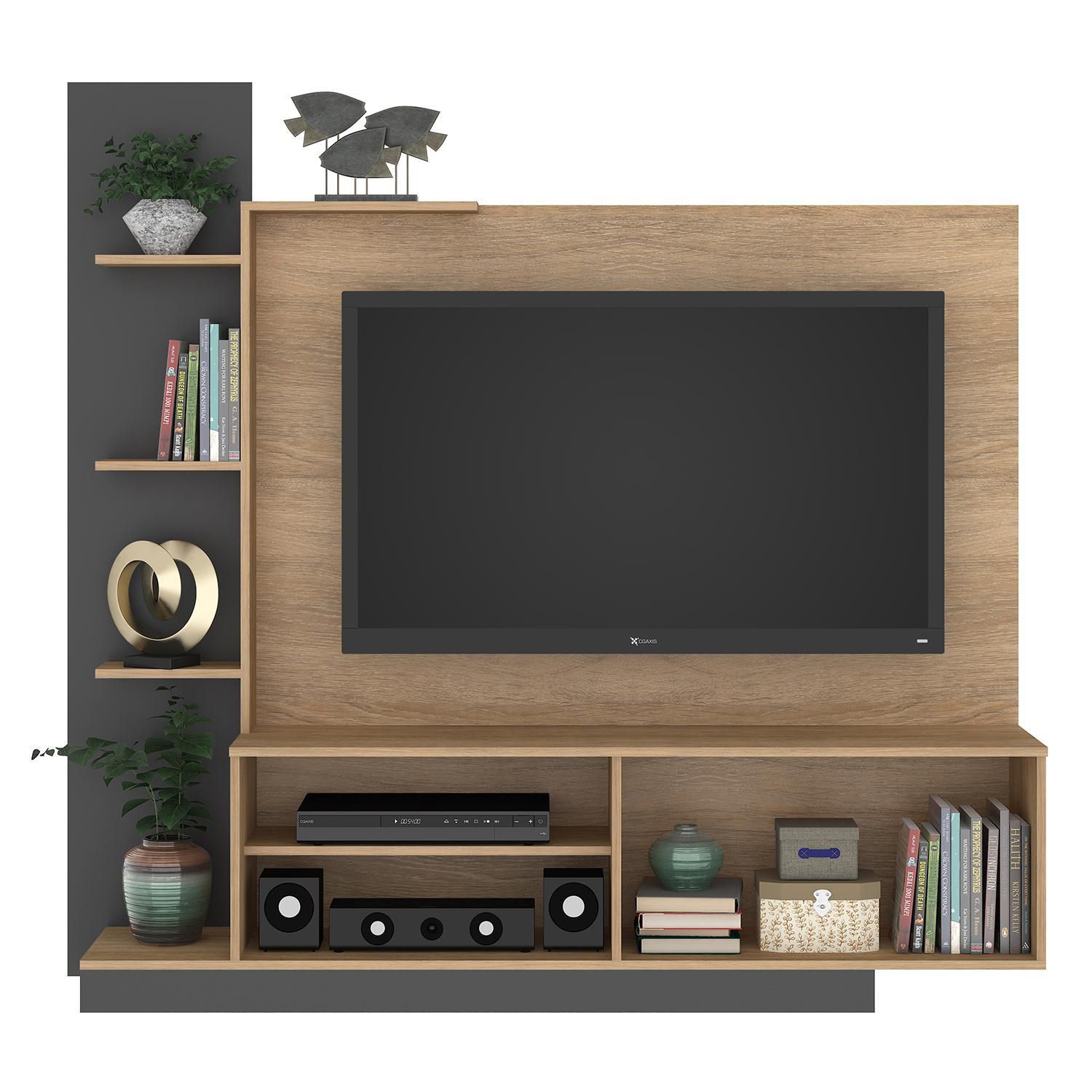 VEKKAHOME Panel Rack TV 55