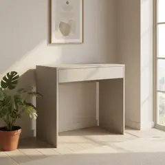 VEKKAHOME - Escritorio Infinity Gris 80x75.5x45 cm