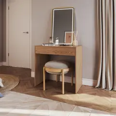 VEKKAHOME - Escritorio Infinity Café 80x75.5x45 cm