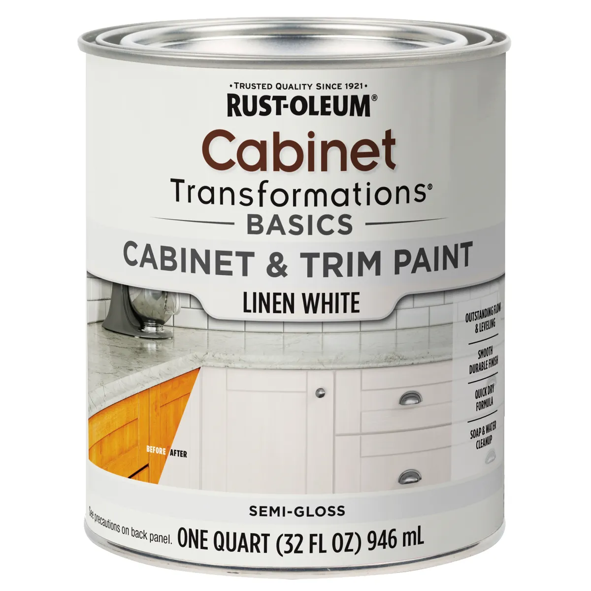 RUST OLEUM - Pintura para Muebles y Melamina 0.25 galón(es) 