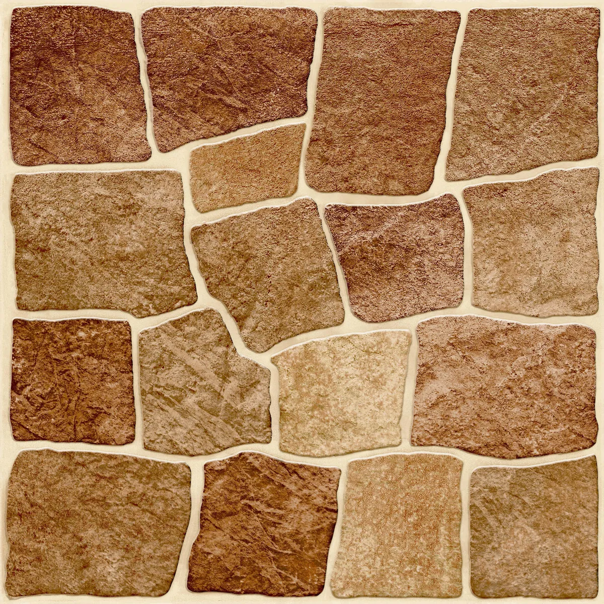 CORDILLERA - Cerámica 45x45 cm Adoquín Multicolor 2.29 m2