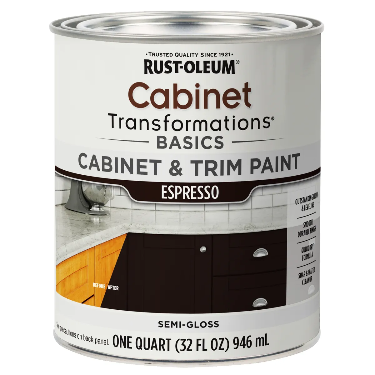 RUST OLEUM - Pintura para Muebles y Melamina 0.25 galón(es) 