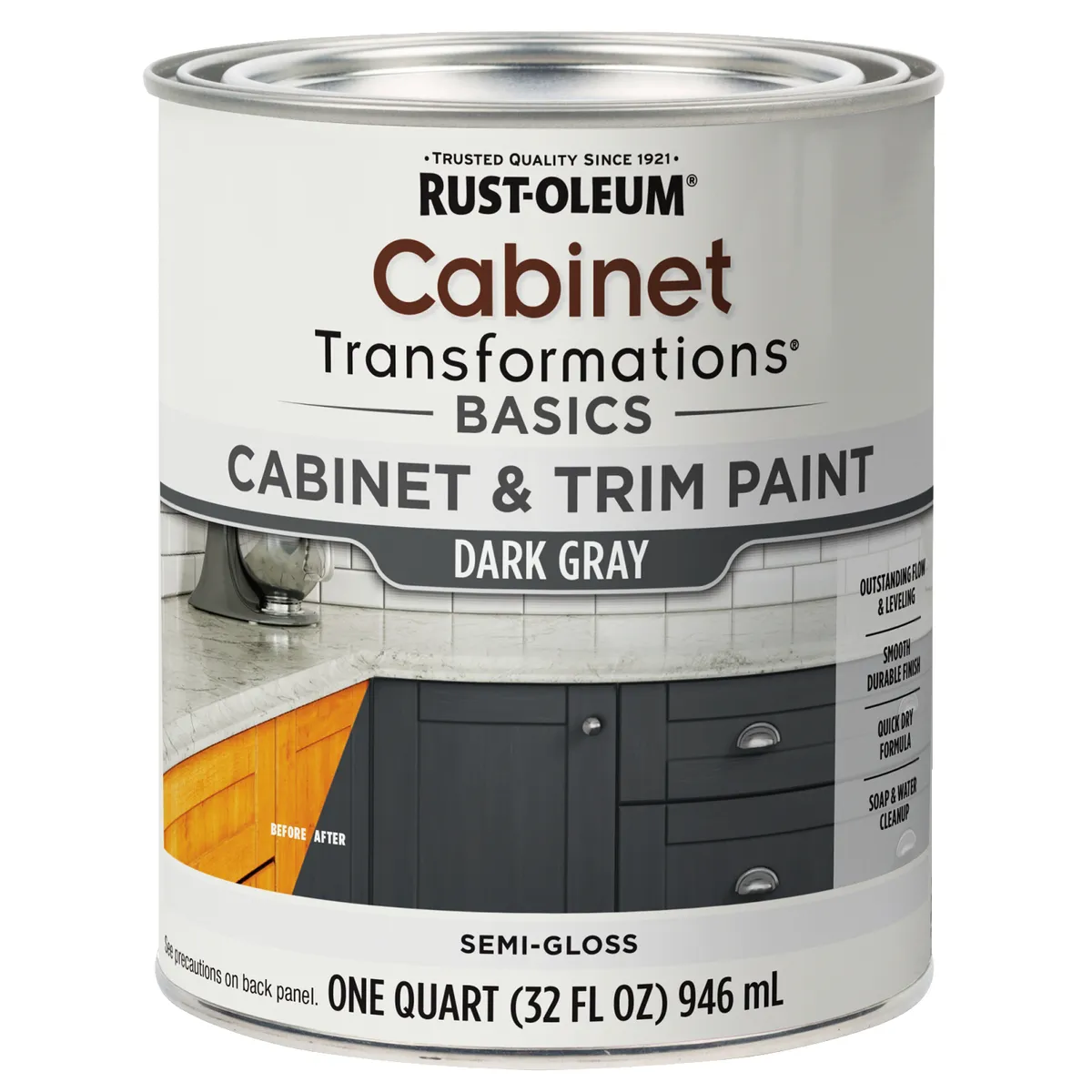 RUST OLEUM - Pintura para Muebles y Melamina 0.25 galón(es) 