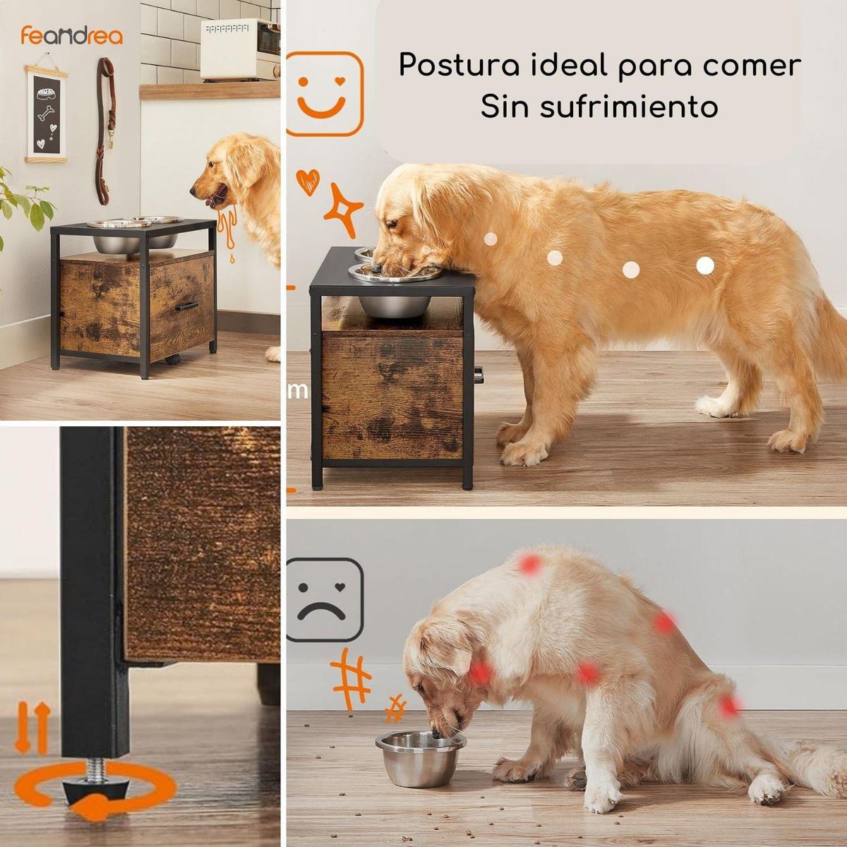 GENERICO - Mueble Pet Comedor y Despensa