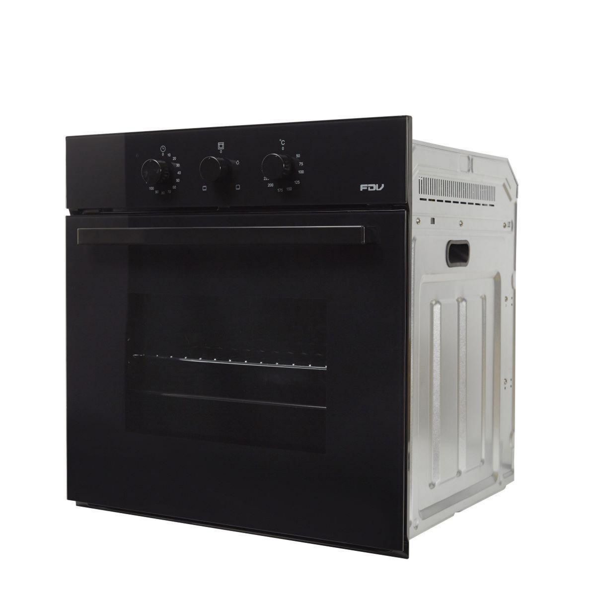 Horno Eléctrico Empotrado 52 Litros Negro 15301, marca FDV - Foto Principal
