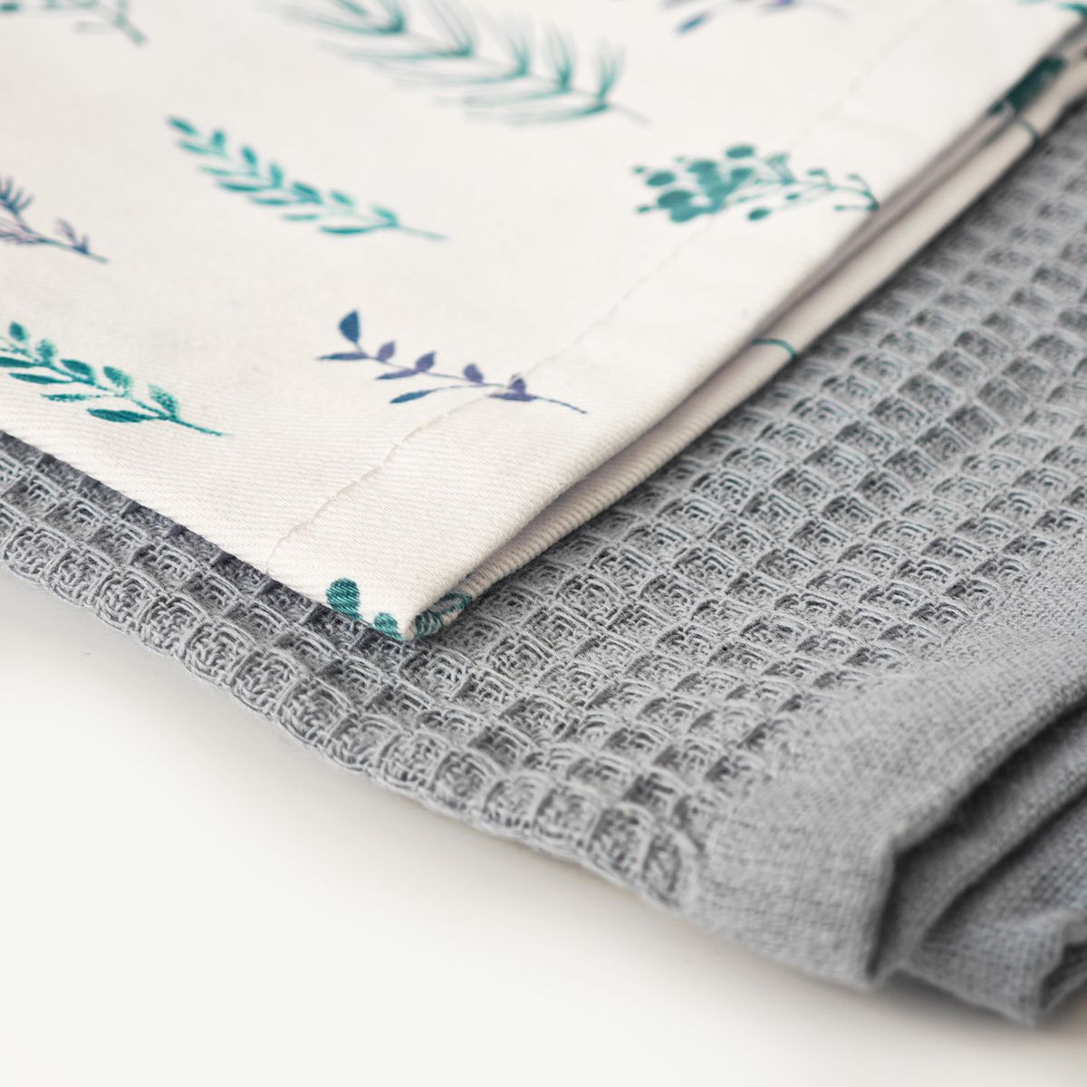 PK HOME - Set 2 paños Rectangular 60x40 cm Vintage Estampado